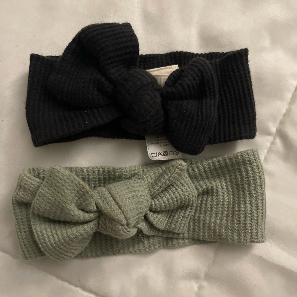 SpearmintLOVE waffle Head Bows